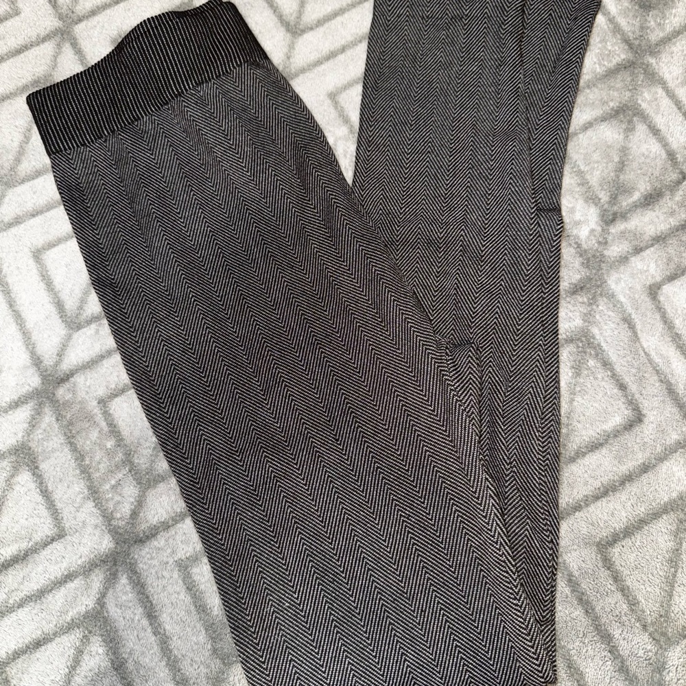 Black and Gray Women's Leggings